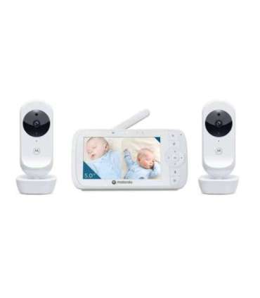 Motorola Video Baby Monitor - Two camera pack VM35-2 5.0" 5.0" diagonal color screen 5 x preloaded lullabies