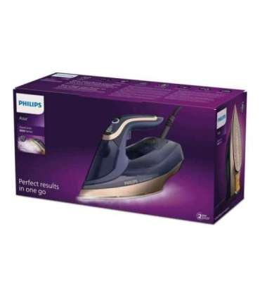 Philips DST8050/20 Azur Steam Iron 3000 W Water tank capacity 350 ml Continuous steam 85 g/min Blue