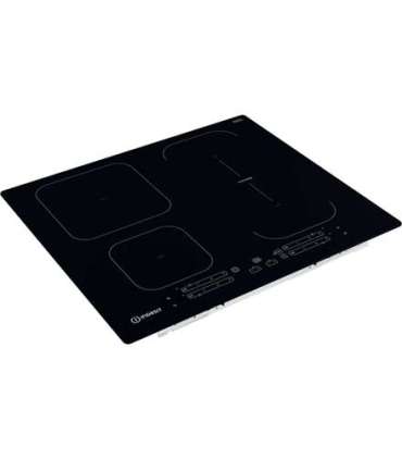 INDESIT Hob IB 65B60 NE Induction Number of burners/cooking zones 4 Touch Timer Black