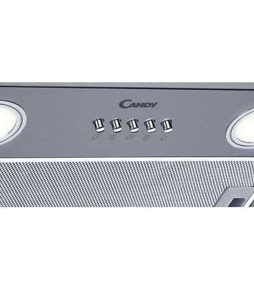 Candy Hood CBG625/1X Canopy Energy efficiency class C Width 52 cm 207 m³/h Mechanical LED Stainless