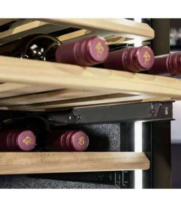 Caso Wine Cooler WineDeluxe WD 41 Energy efficiency class F Built-in Bottles capacity 41 Black