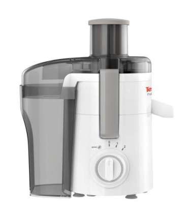 TEFAL Fruitelia Plus Juicer ZE370138 White/Grey 350 W Number of speeds 2 + Pulse