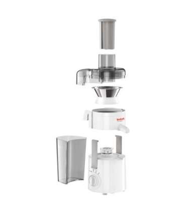 TEFAL Fruitelia Plus Juicer ZE370138 White/Grey 350 W Number of speeds 2 + Pulse