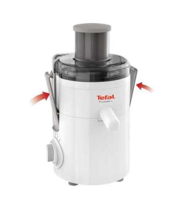 TEFAL Fruitelia Plus Juicer ZE370138 White/Grey 350 W Number of speeds 2 + Pulse