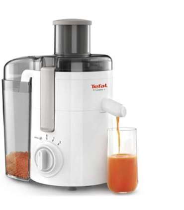 TEFAL Fruitelia Plus Juicer ZE370138 White/Grey 350 W Number of speeds 2 + Pulse