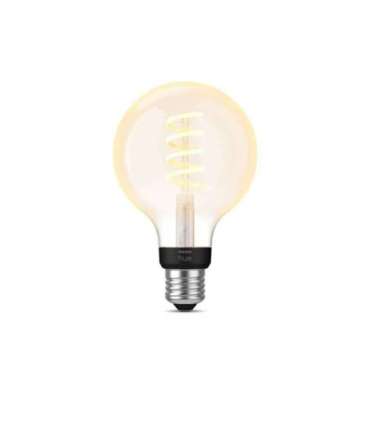 Hue WA 7W Filament G93 globe E27 E27 7 W Warm to cool white 2200-4500K Bluetooth and Zigbee