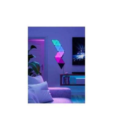 Nanoleaf|Shapes Black Triangles Expansion Pack (3 panels)|42 W|WiFi