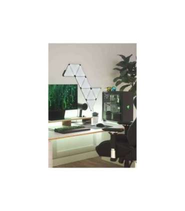 Nanoleaf|Shapes Black Triangles Expansion Pack (3 panels)|42 W|WiFi