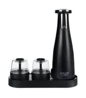 Adler Electric Salt and pepper grinder AD 4449b Housing material ABS plastic 7 W Lithium Matte Black