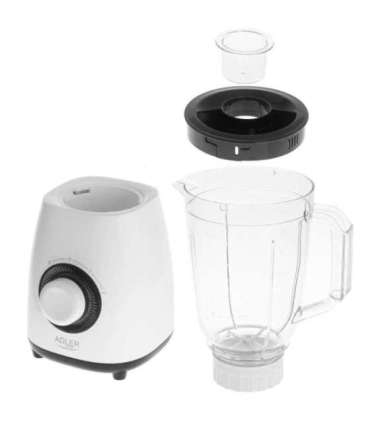 Adler Blender with jar AD 4085 Tabletop 1000 W Jar material Plastic Jar capacity 1.5 L White
