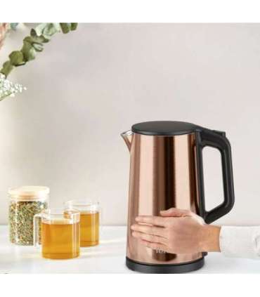 TEFAL Kettle KI583C10 Electric 2000 W 1.5 L Stainless Steel 360° rotational base Gold