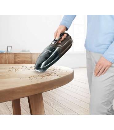 Bosch Vacuum cleaner BHN16L Cordless operating Handheld - W 14.4 V Operating time (max) 40 min Graphite