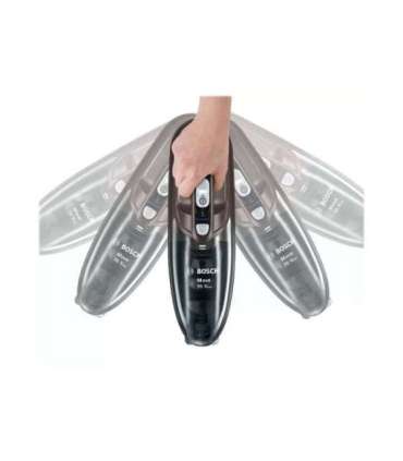 Bosch Vacuum cleaner BHN16L Cordless operating Handheld - W 14.4 V Operating time (max) 40 min Graphite