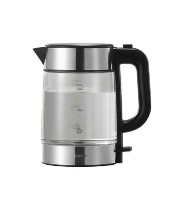 Xiaomi Electric Glass Kettle EU Electric 2200 W 1.7 L Glass 360° rotational base Black/Stainless Steel