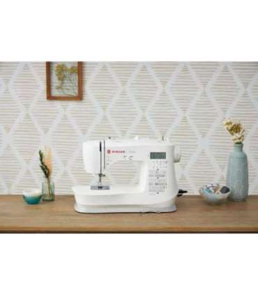 Singer Sewing Machine C5955 Number of stitches 417 Number of buttonholes 8 White