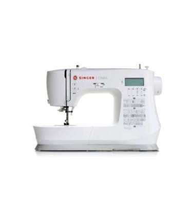 Singer Sewing Machine C5955 Number of stitches 417 Number of buttonholes 8 White