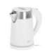 Adler Kettle AD 1372 Electric 800 W 0.6 L Plastic/Stainless steel 360° rotational base White