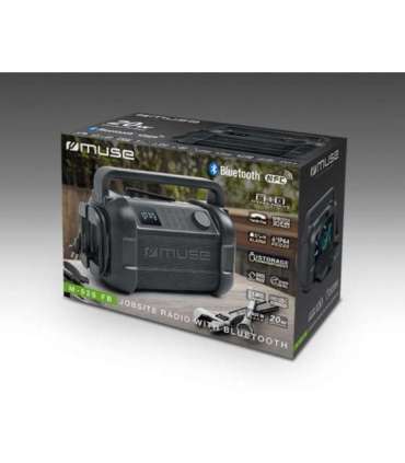Muse M-928 FB Radio Speaker Waterproof Bluetooth Black Portable Wireless connection