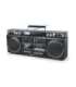 Muse Ghetto Blasters M-380 GB AUX in Bluetooth Cassette deck CD player Black