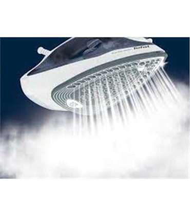 TEFAL FV2837E0 Steam Iron 2400 W Water tank capacity 150 ml Continuous steam 35 g/min Blue/White