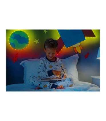 Twinkly|Dots Smart LED Lights 60 RGB (Multicolor), USB Powered, 3m, Transparent|RGB – 16M+ colors