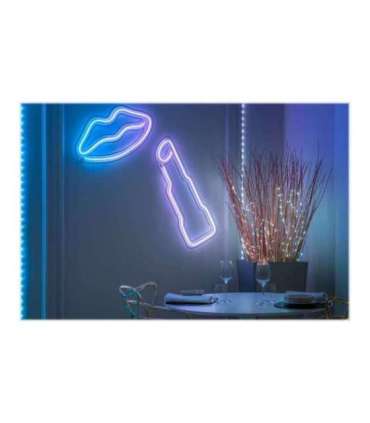 Twinkly|Dots Smart LED Lights 60 RGB (Multicolor), USB Powered, 3m, Transparent|RGB – 16M+ colors