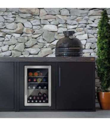 Caso Barbecue Cooler S-R Energy efficiency class A Built-in Stainless Steel