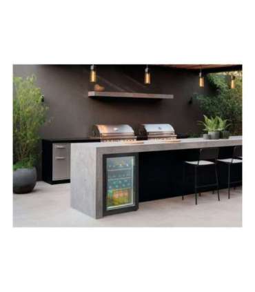 Caso Barbecue Cooler S-R Energy efficiency class A Free standing Black
