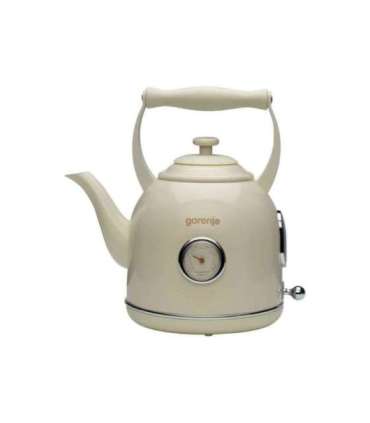Gorenje Kettle K17CLIN Electric 2000 W 1.7 L Plastic/Metal 360° rotational base Ivory