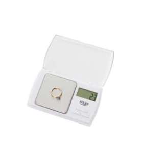Adler Precision scale AD 3161 Maximum weight (capacity) 0.5 kg Accuracy 0.01 g White
