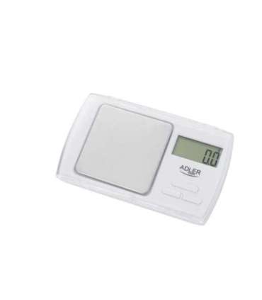 Adler Precision scale AD 3161 Maximum weight (capacity) 0.5 kg Accuracy 0.01 g White