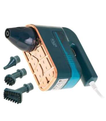 Adler Steam Cleaner AD 7050 Power 1200 W Steam pressure 3.5 bar Water tank capacity 0.12 L Green/Blue