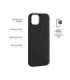 Fixed Story Back cover Apple iPhone 14 Plus Rubberized Black