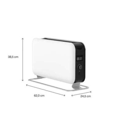 Mill Portable Heater CO1500MAXWIFI3 Convection Heater 1500 W Suitable for rooms up to 14-18 m² White IPX4