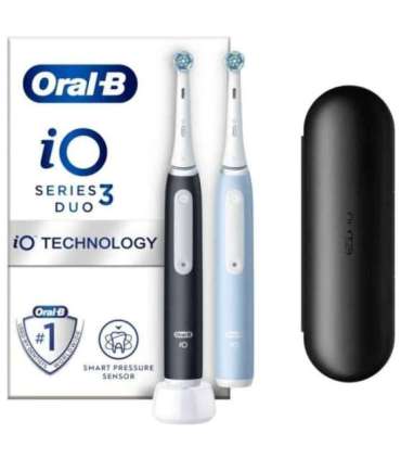 Oral-B Electric Toothbrush Duo Pack iO3 Series Rechargeable For adults Number of brush heads included 2 |