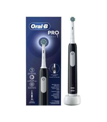 Oral-B Electric Toothbrush Pro Series 1 Cross Action Rechargeable For adults Number of brush heads included 1