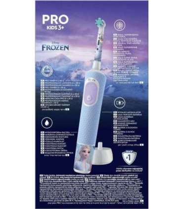 Oral-B Electric Toothbrush Vitality PRO Kids Frozen Rechargeable For children Number of brush heads included 1