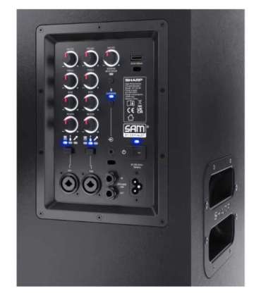 Sharp SumoBox CP-LS100 High Performance Portable Speaker Sharp Portable Speaker SUMOBOX CP-LS100 High Performance