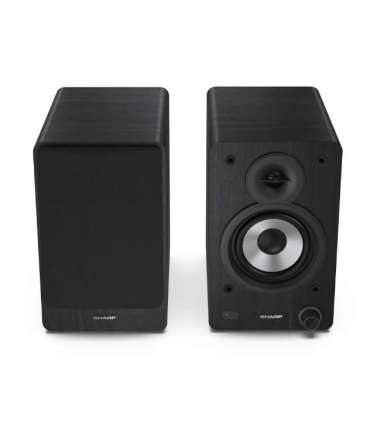 Sharp CP-SS30 Bookshelf Speakers, Black Sharp Speakers CP-SS30(BK) Bookshelf 60 W Bluetooth Black Wireless
