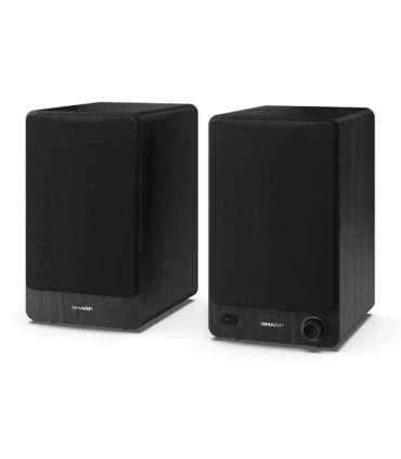 Sharp CP-SS30 Bookshelf Speakers, Black Sharp Speakers CP-SS30(BK) Bookshelf 60 W Bluetooth Black Wireless