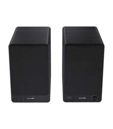 Sharp CP-SS30 Bookshelf Speakers, Black Sharp Speakers CP-SS30(BK) Bookshelf 60 W Bluetooth Black Wireless