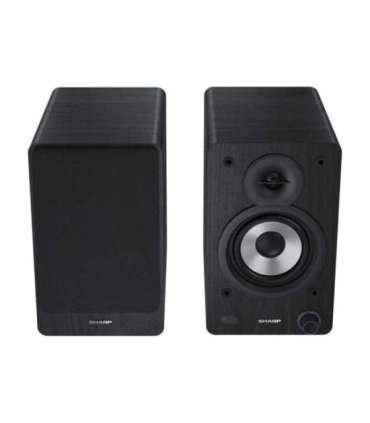 Sharp CP-SS30 Bookshelf Speakers, Black Sharp Speakers CP-SS30(BK) Bookshelf 60 W Bluetooth Black Wireless