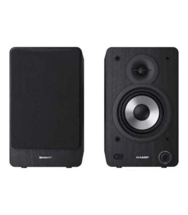 Sharp CP-SS30 Bookshelf Speakers, Black Sharp Speakers CP-SS30(BK) Bookshelf 60 W Bluetooth Black Wireless