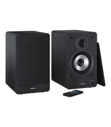 Sharp CP-SS30 Bookshelf Speakers, Black Sharp Speakers CP-SS30(BK) Bookshelf 60 W Bluetooth Black Wireless