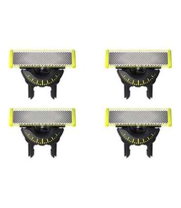 Philips Replaceable Blade (4 pcs) OneBlade QP440/50 Black/Green