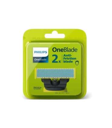Philips Replaceable blade (2 pcs) QP225/50 OneBlade Black/Green