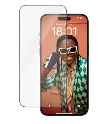 PanzerGlass Screen protector Apple IPhone 15 Pro Max Glass Transparent Ultra-wide fit, Scratch resistant,