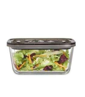 Caso Glass Vacuum Container with Plastic Lid VacuBoxx Eco L Transparent