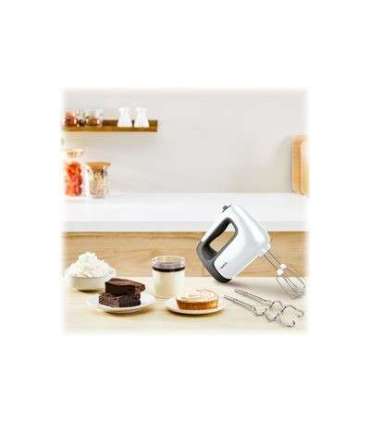 TEFAL Hand Mixer PrepMix+ HT462138 Hand Mixer 500 W Number of speeds 5 Turbo mode White