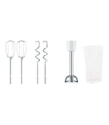 TEFAL Hand Mixer PrepMix+ HT462138 Hand Mixer 500 W Number of speeds 5 Turbo mode White